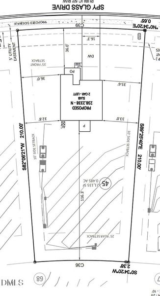 BWT 45 Plot Plan BWT 45 Plot Plan