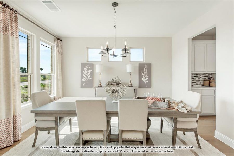 Furnished interior view inside a new home in East Oak Creek, Commerce (Image 8).