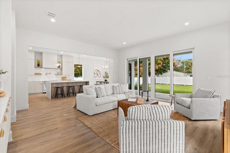 Furnished interior view inside a new home in , Orlando (Image 46). Furnished interior view inside a new home in , Orlando (Image 46).