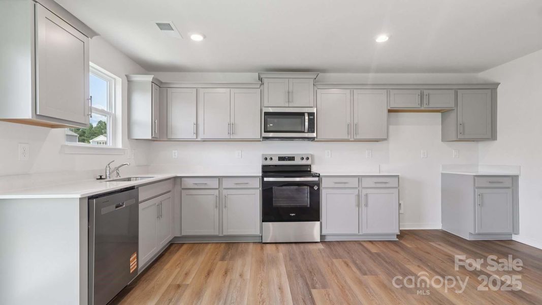 Furnished interior view inside a new home in Woodhaven at Chester, Chester (Image 3).