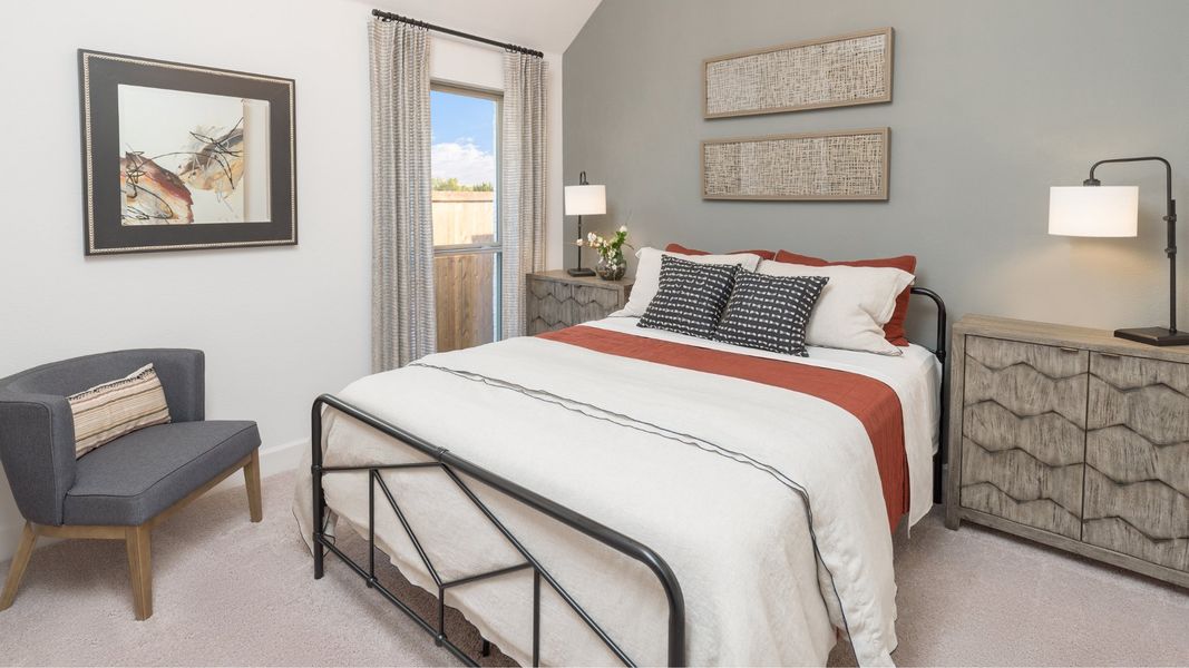 Furnished interior view inside a new home in Devonshire - Reserve 50', Forney (Image 13). Furnished interior view inside a new home in Devonshire - Reserve 50', Forney (Image 13).