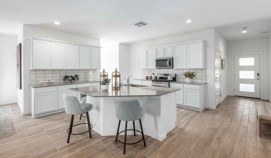 Furnished interior view inside a new home in Hanson Ridge, Vail (Image 3).