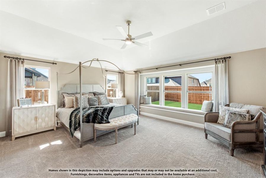 Furnished interior view inside a new home in East Oak Creek, Commerce (Image 38). Furnished interior view inside a new home in East Oak Creek, Commerce (Image 38).