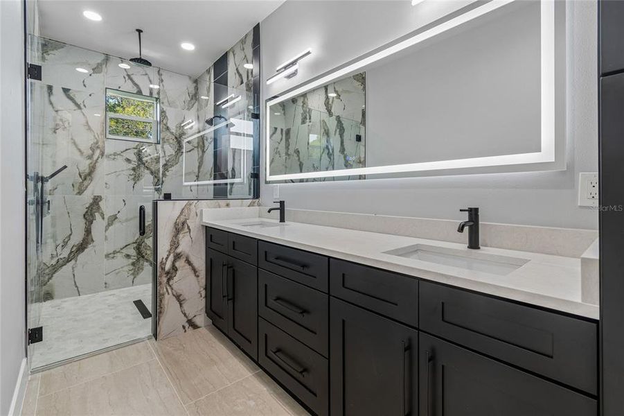 Furnished interior view inside a new home in , Tampa (Image 17).
