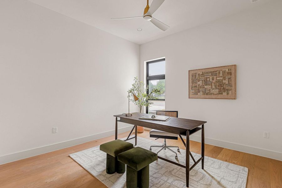 Furnished interior view inside a new home in , Austin (Image 38).
