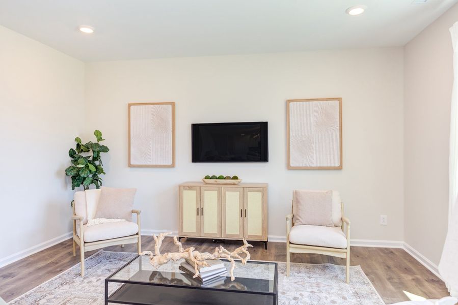 Representative furnished interior of a home built from the The Poppy by Chesapeake Homes in The Willows, Loris (Image 7).