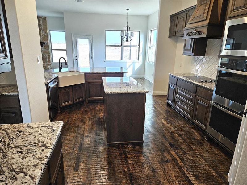 Furnished interior view inside a new home in Corner Stone Ranch, Howe (Image 12).