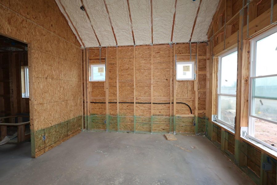 In-progress construction of a new home in Pomona - Reserve Collection, Manvel, TX (Image 6). In-progress construction of a new home in Pomona - Reserve Collection, Manvel, TX (Image 6).