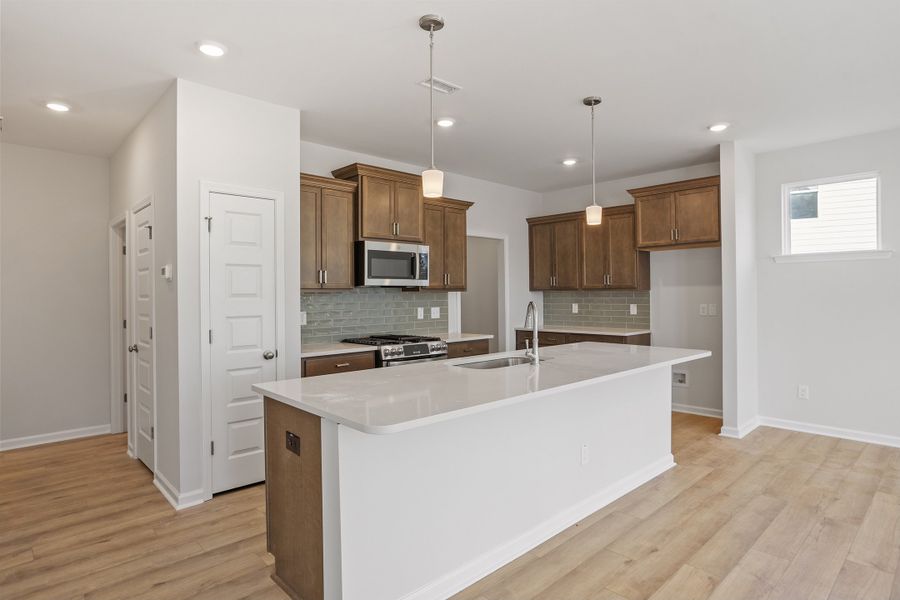 Furnished interior view inside a new home in Sweetbrier, Durham (Image 8).