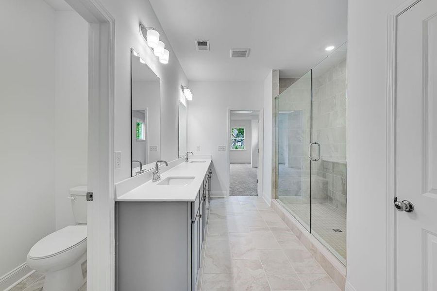 Furnished interior view inside a new home in Reserve at Hickory Walk, Kennesaw (Image 10). Furnished interior view inside a new home in Reserve at Hickory Walk, Kennesaw (Image 10).