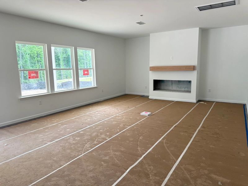 In-progress construction of a new home in The Point, Rolesville, NC (Image 20).