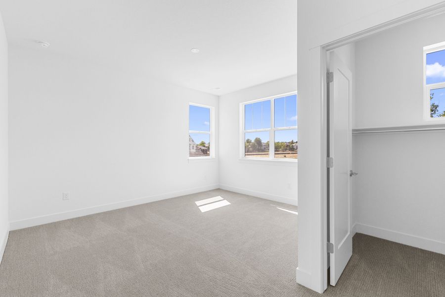 Representative unfurnished interior of a home built from the Journey Series - Quail by Brightland Homes in Dillon Pointe - Skyview, Broomfield (Image 18). Representative unfurnished interior of a home built from the Journey Series - Quail by Brightland Homes in Dillon Pointe - Skyview, Broomfield (Image 18).