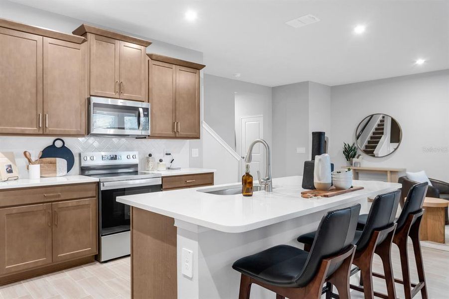 Furnished interior view inside a new home in Pendleton at Chapel Crossings, Wesley Chapel (Image 32). Furnished interior view inside a new home in Pendleton at Chapel Crossings, Wesley Chapel (Image 32).