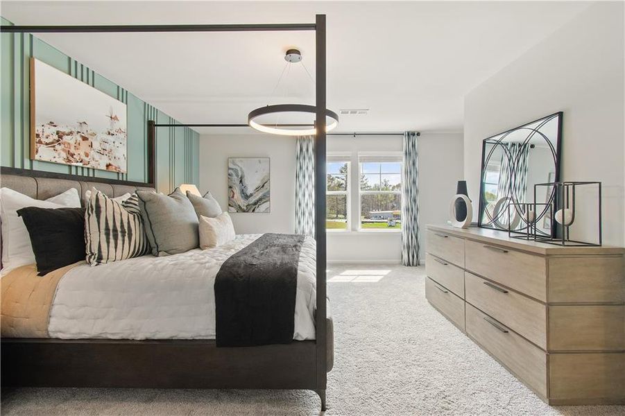 Furnished interior view inside a new home in Diamante, Stockbridge (Image 17).
