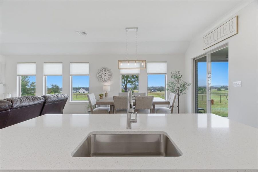 Furnished interior view inside a new home in Gatlin Ranch, Springtown (Image 33).