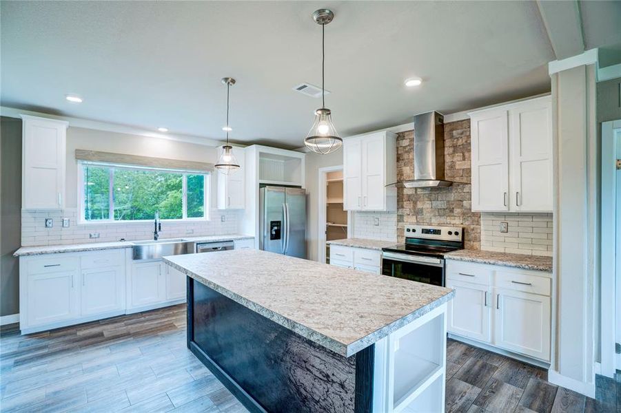 Furnished interior view inside a new home in , Springtown (Image 4).