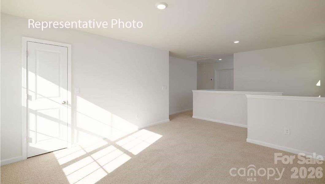 Spacious, unfurnished interior of a new home in Clark Creek Landing, Lincolnton (Image 21).