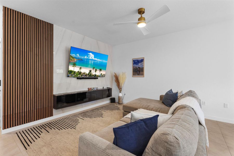 Furnished interior view inside a new home in , Pompano Beach (Image 22).