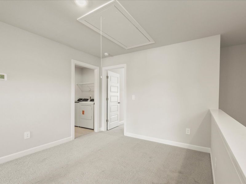 Spacious, unfurnished interior of a new home in Valentine Townes, Greer (Image 13).