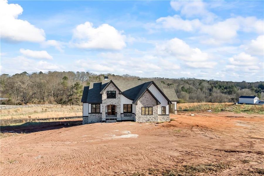 In-progress construction of a new home in , Monroe, GA (Image 11).