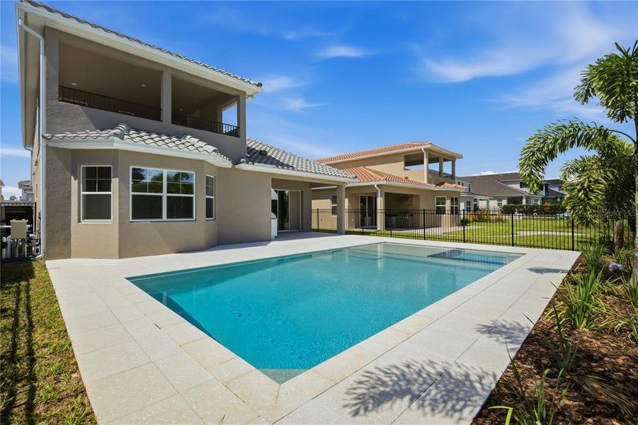 Exterior details and patio area of a home in Bella Collina, Montverde (Image 30).