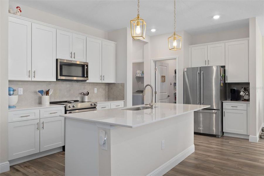 Furnished interior view inside a new home in , San Antonio (Image 12).