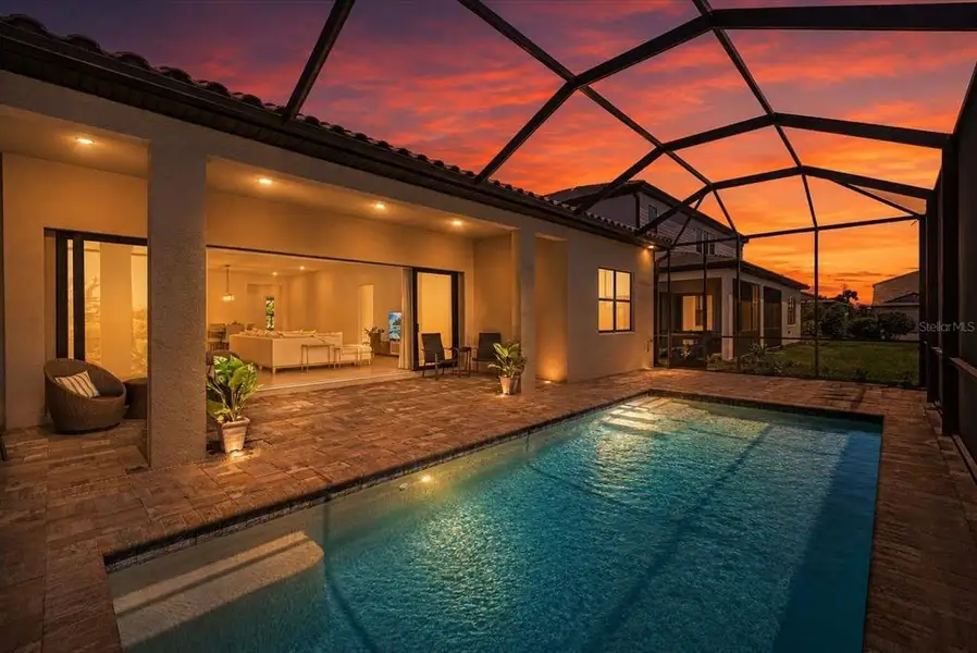 Exterior details and patio area of a home in , Lakewood Ranch (Image 27). Exterior details and patio area of a home in , Lakewood Ranch (Image 27).