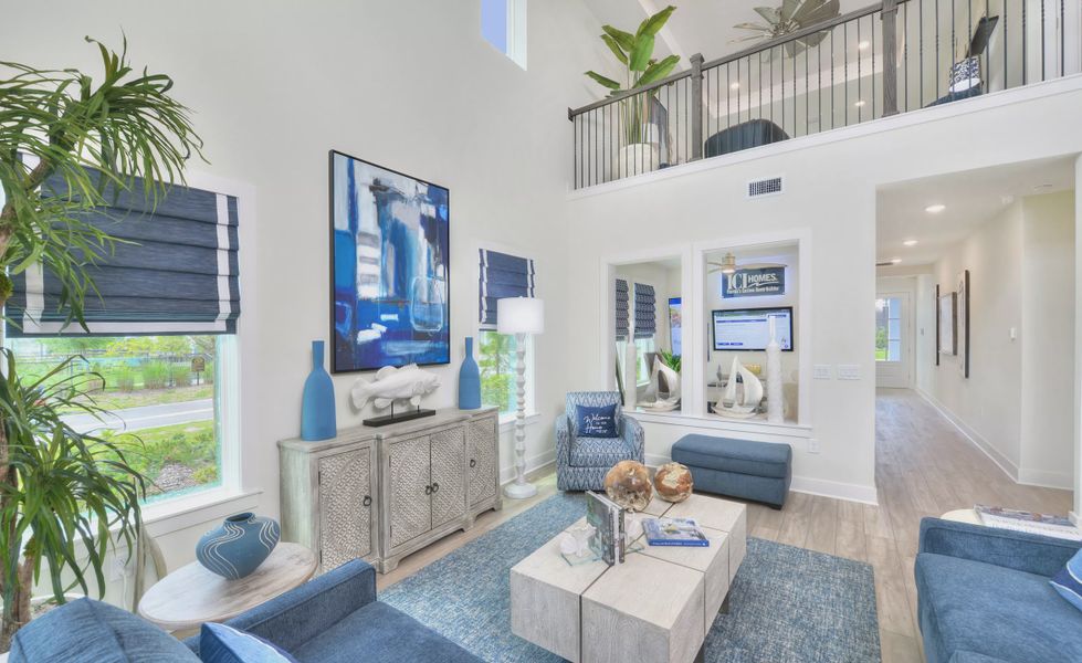 Furnished interior view inside a new home in Persimmon Park, Wesley Chapel (Image 15).