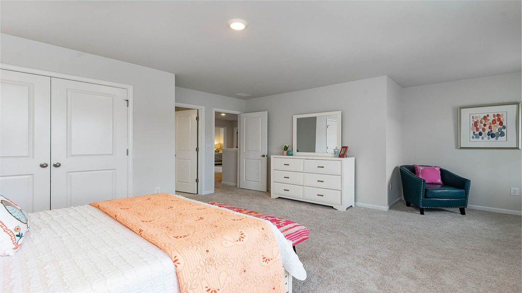 Representative furnished interior of a home built from the TILLMAN by D.R. Horton in Spring View Landing, Loris (Image 31).