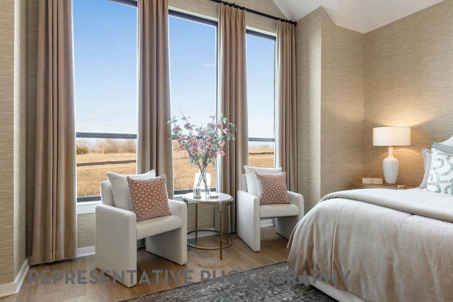 Furnished interior view inside a new home in Santa Rita Ranch, Liberty Hill (Image 6).