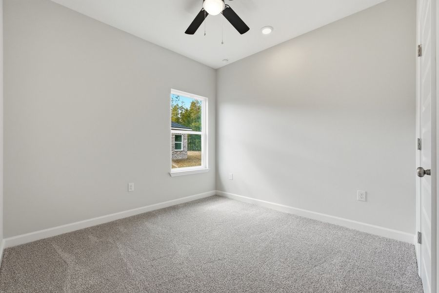 Spacious, unfurnished interior of a new home in Southern Charm, Crestview (Image 19).