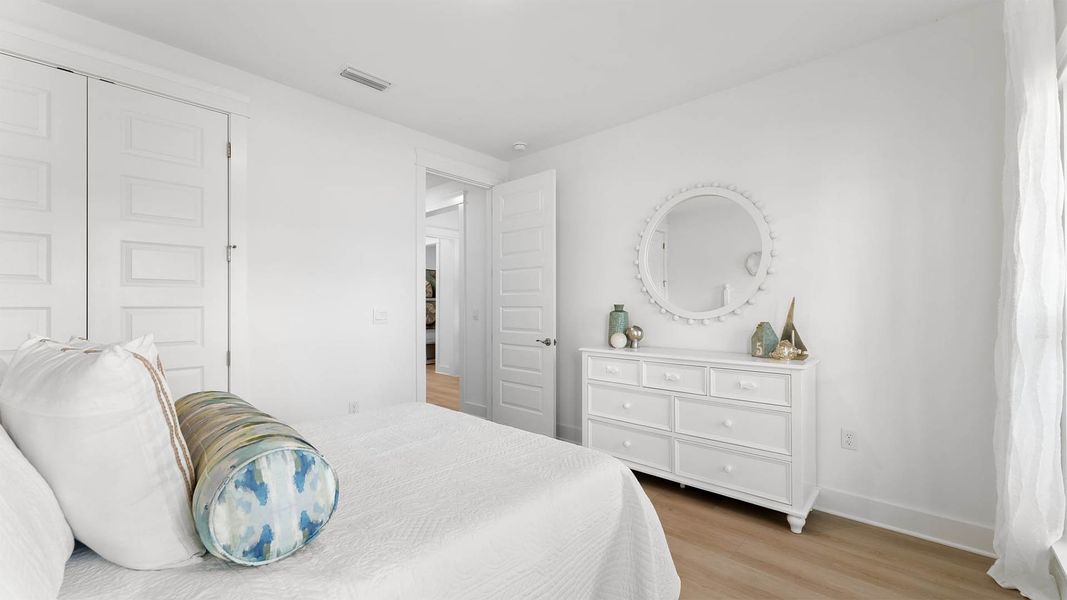 Furnished interior view inside a new home in Breakfast Point East Phase II, Panama City Beach (Image 28). Furnished interior view inside a new home in Breakfast Point East Phase II, Panama City Beach (Image 28).