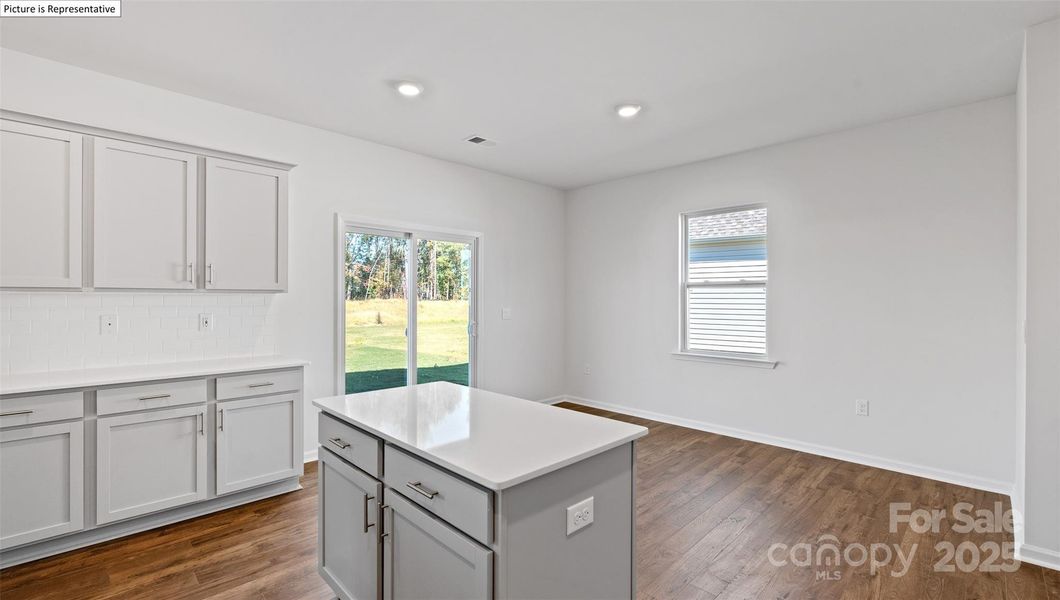 Furnished interior view inside a new home in Secrest Commons, Monroe (Image 5).