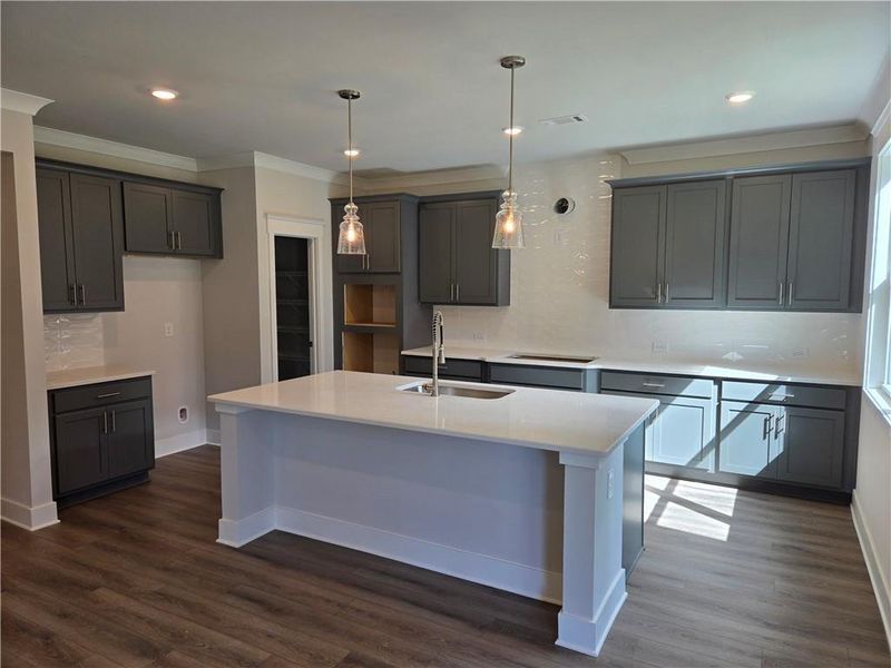 Furnished interior view inside a new home in Pinecrest Ridge, Dacula (Image 7). Furnished interior view inside a new home in Pinecrest Ridge, Dacula (Image 7).