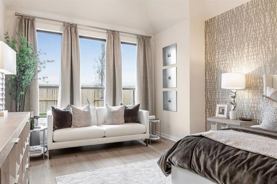 Furnished interior view inside a new home in Mustang Lakes, Celina (Image 26).