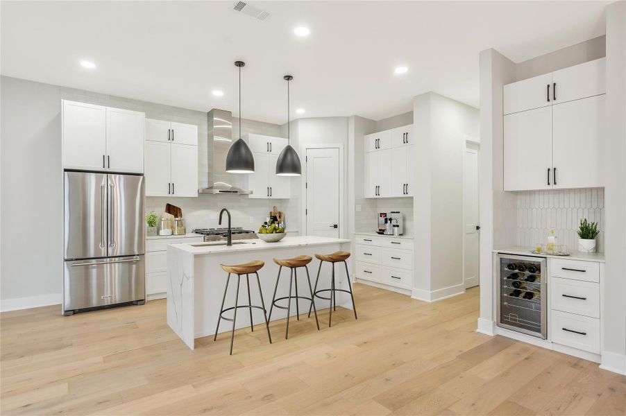 Furnished interior view inside a new home in , Houston (Image 15).