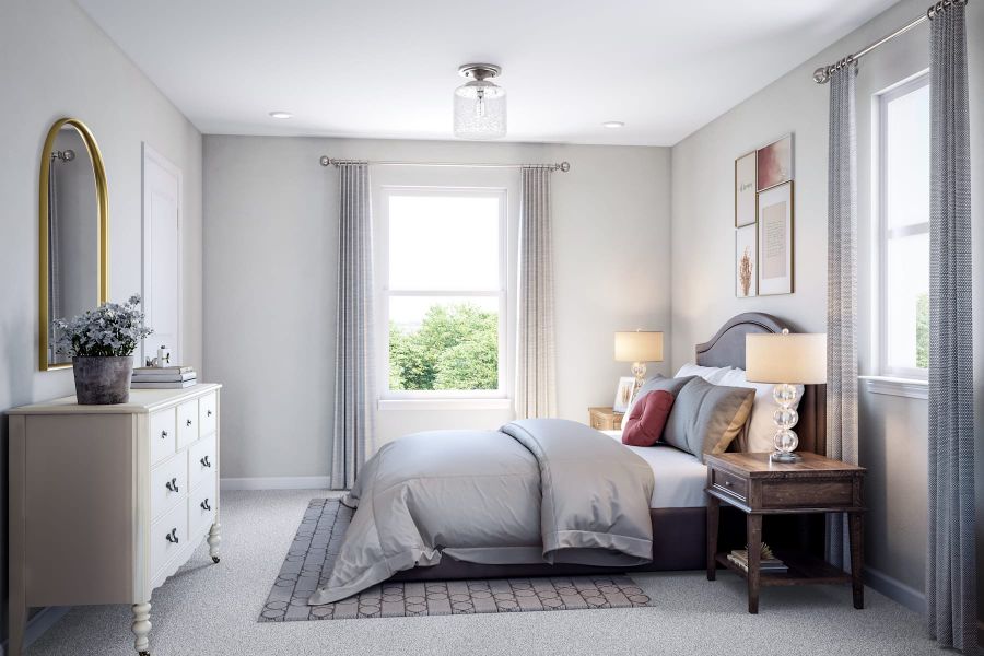 Representative furnished interior of a home built from the Maxwell by Tri Pointe Homes in Alton Creek, Mint Hill (Image 14).