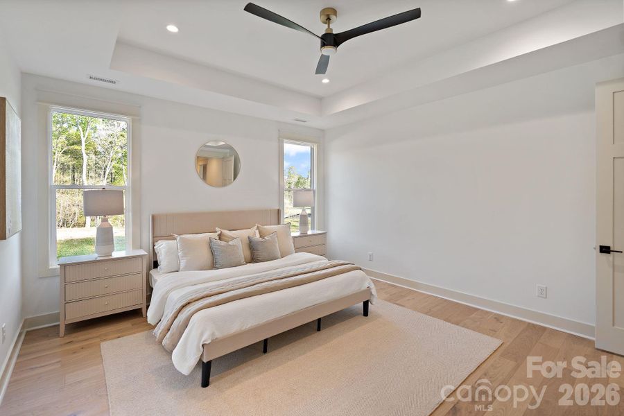 Furnished interior view inside a new home in , Clover (Image 30). Furnished interior view inside a new home in , Clover (Image 30).