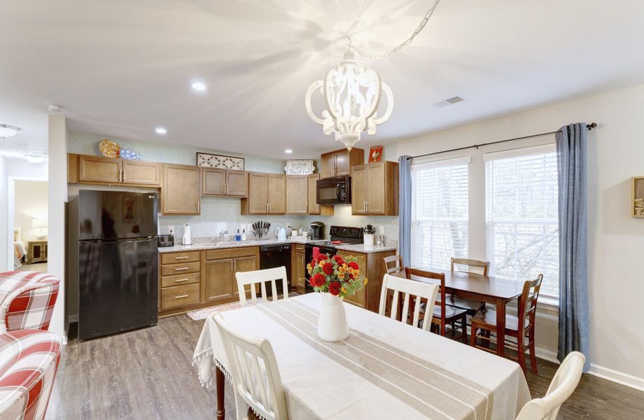 Furnished interior view inside a new home in , Summerville (Image 12).