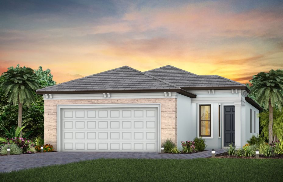 Exterior FM3 with optional stone detailing Exterior FM3 with optional stone detailing