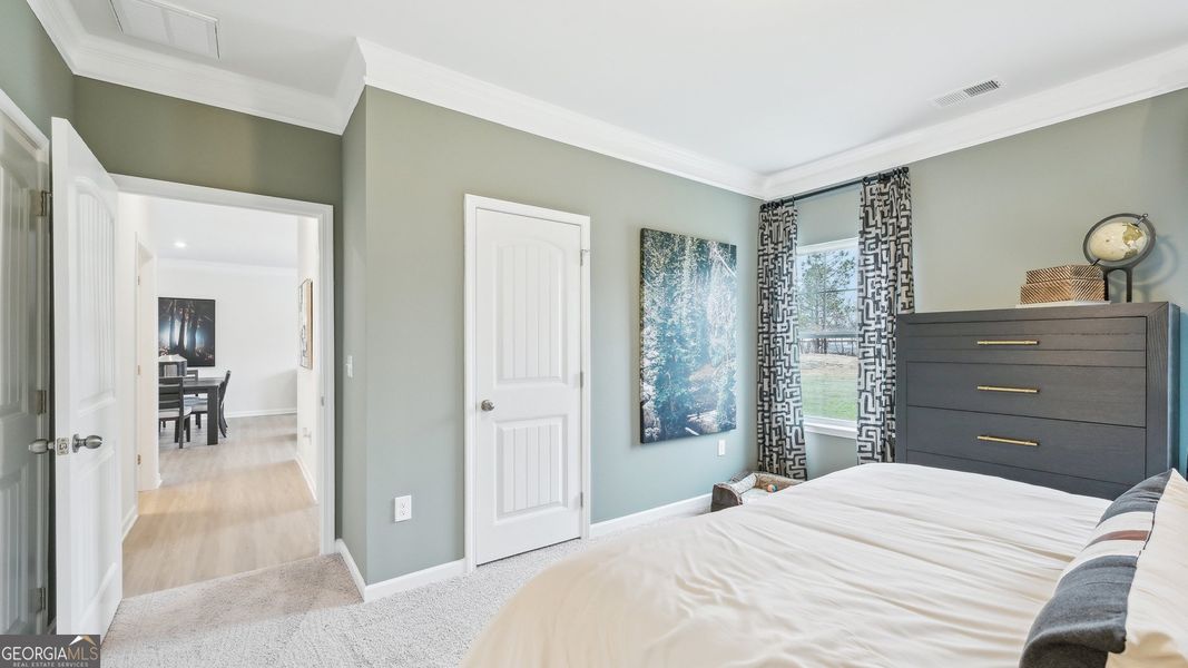 Furnished interior view inside a new home in Maddox Station, Eatonton (Image 12).