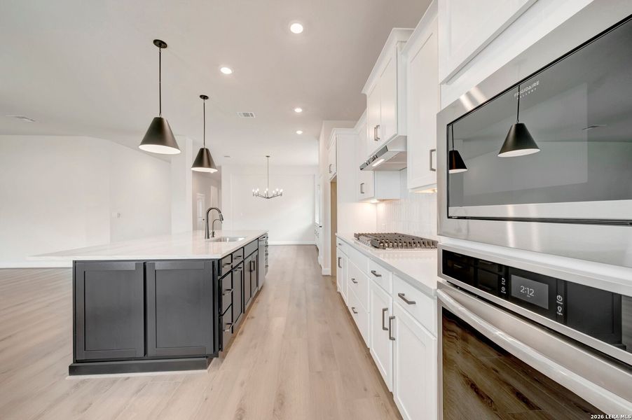 Furnished interior view inside a new home in The Crossvine 55’, Schertz (Image 8).