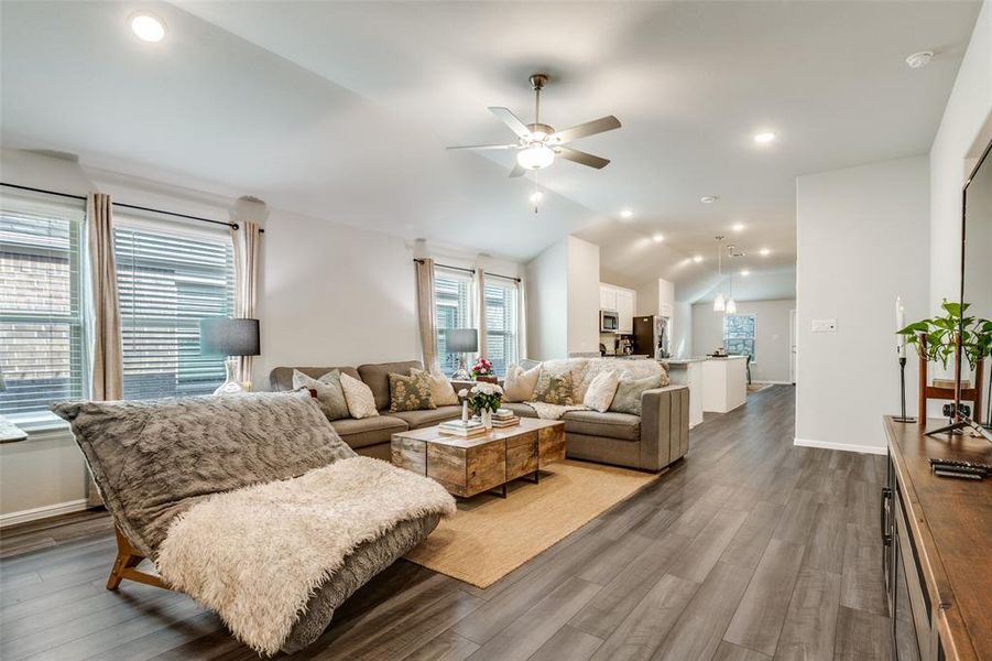 Furnished interior view inside a new home in Esperanza, Mesquite (Image 7).