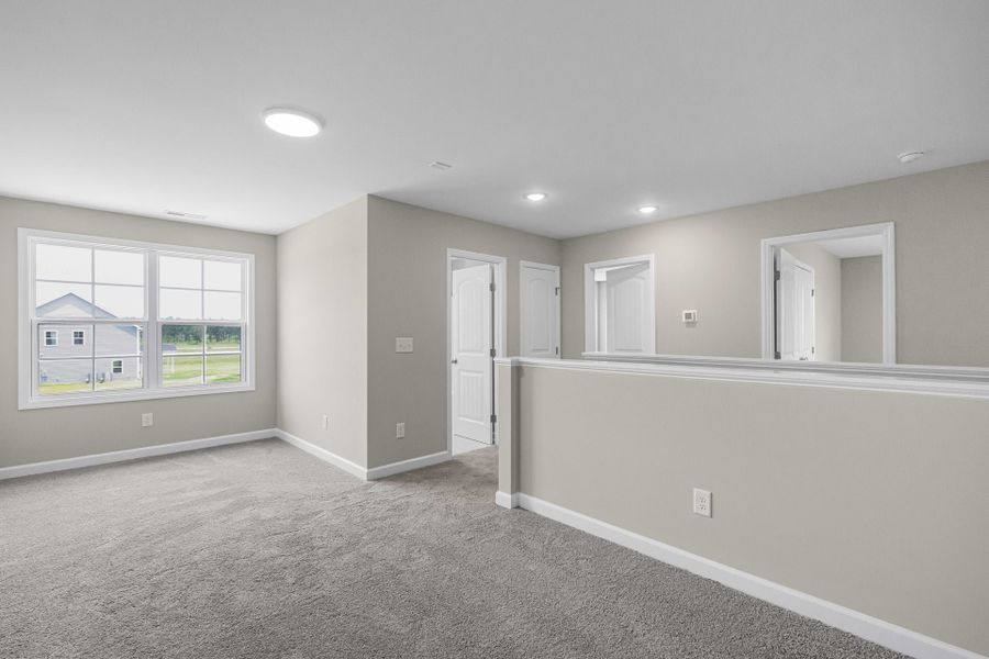 Representative unfurnished interior of a home built from the Clayton by Caviness & Cates Communities in Maggie Way, Wendell (Image 32).
