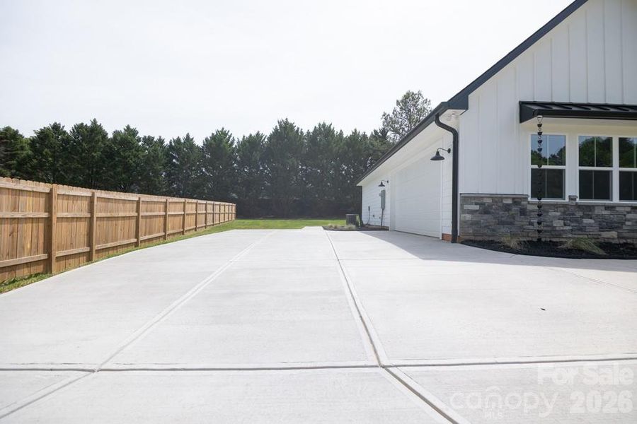Exterior details and patio area of a home in , Indian Trail (Image 19).