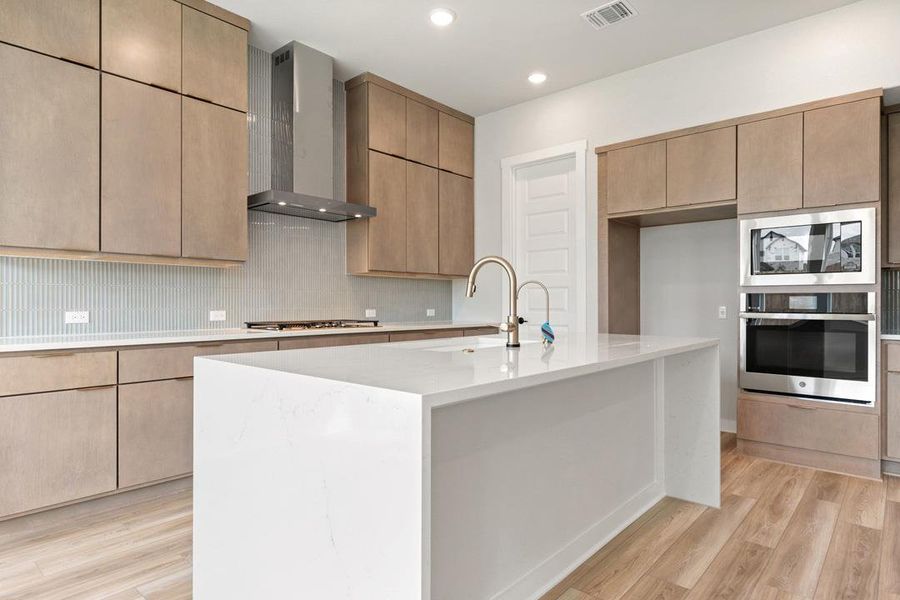Furnished interior view inside a new home in Park Central, Georgetown (Image 5).