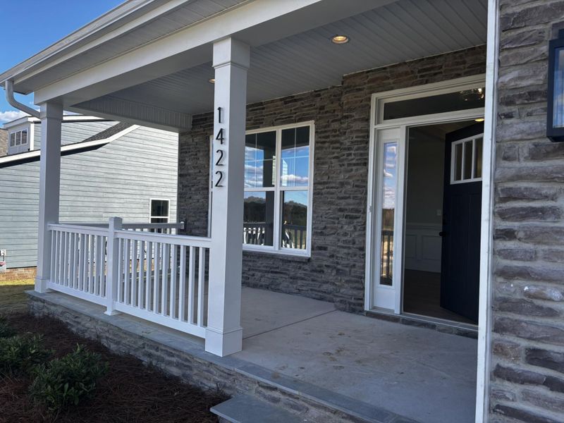 Exterior details and patio area of a home in Waterford Commons, Rock Hill (Image 3).