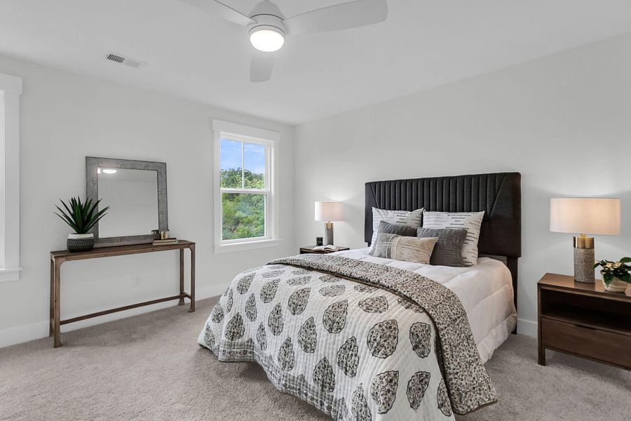 Furnished interior view inside a new home in , Charleston (Image 6).