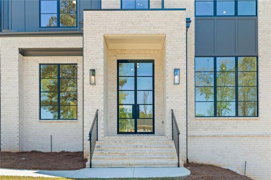 Exterior details and patio area of a home in , Marietta (Image 31).