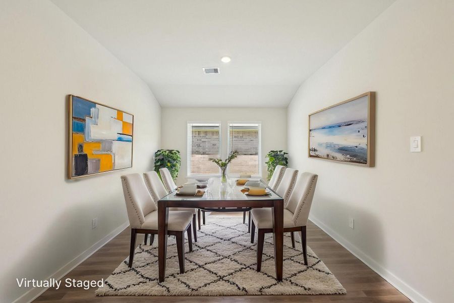 Photo is not of the actual home but is an inspirational photo of builder’s model home and may depict options, furnishings, and/or decorator features that are not included.